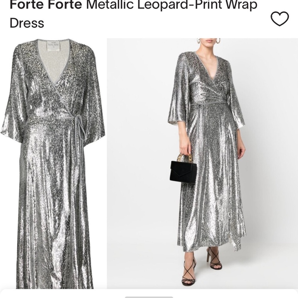 Shimmering Silver Dress - Picture 6 of 6